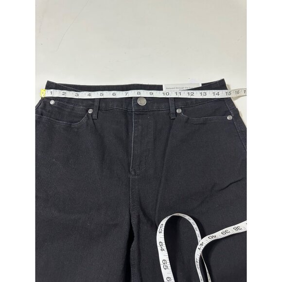 Christopher & Banks Straight Relaxed Fit High-Rise size 6 Short NWT - Picture 6 of 8